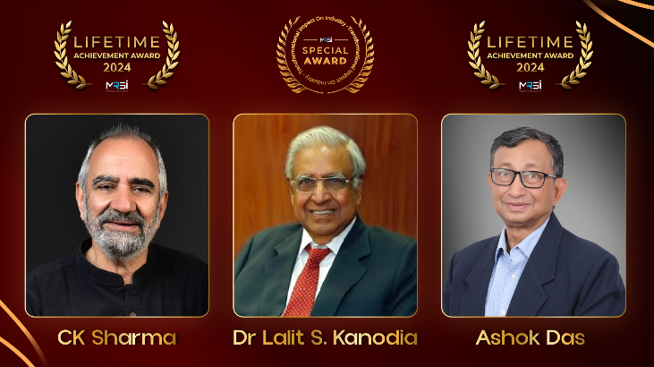 MRSI’s Golden Key Awards to Honour Industry Trailblazers Ashok Das, C. K. Sharma, & Dr Lalit Kanodia