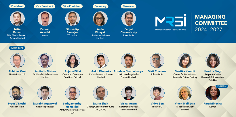 MRSI Welcomes Anjana Pillai and Vidya Sen to its Managing Committee